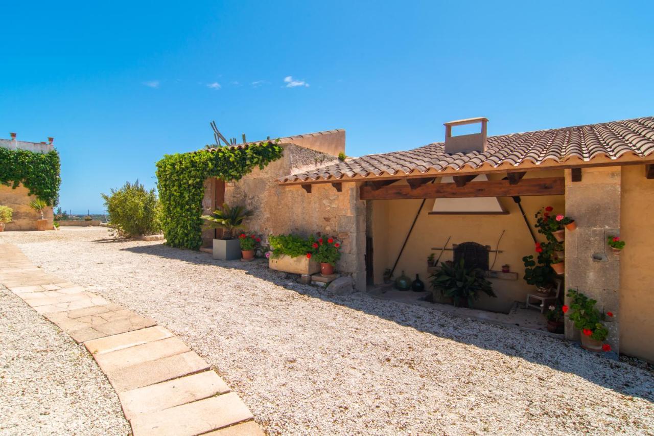 Finca Agroturismo Es Pujol Santanyi Luaran gambar