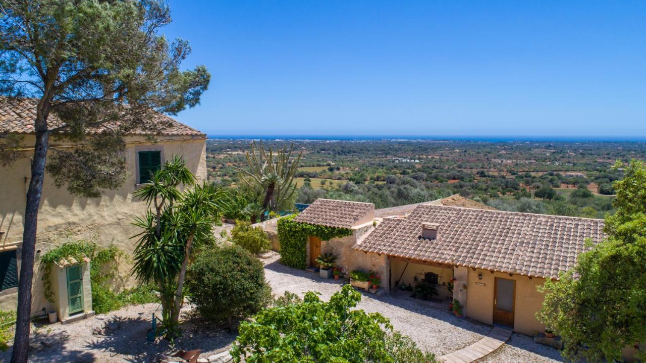 Finca Agroturismo Es Pujol Santanyi Luaran gambar
