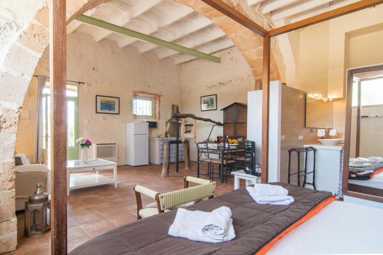 Finca Agroturismo Es Pujol Santanyi Luaran gambar