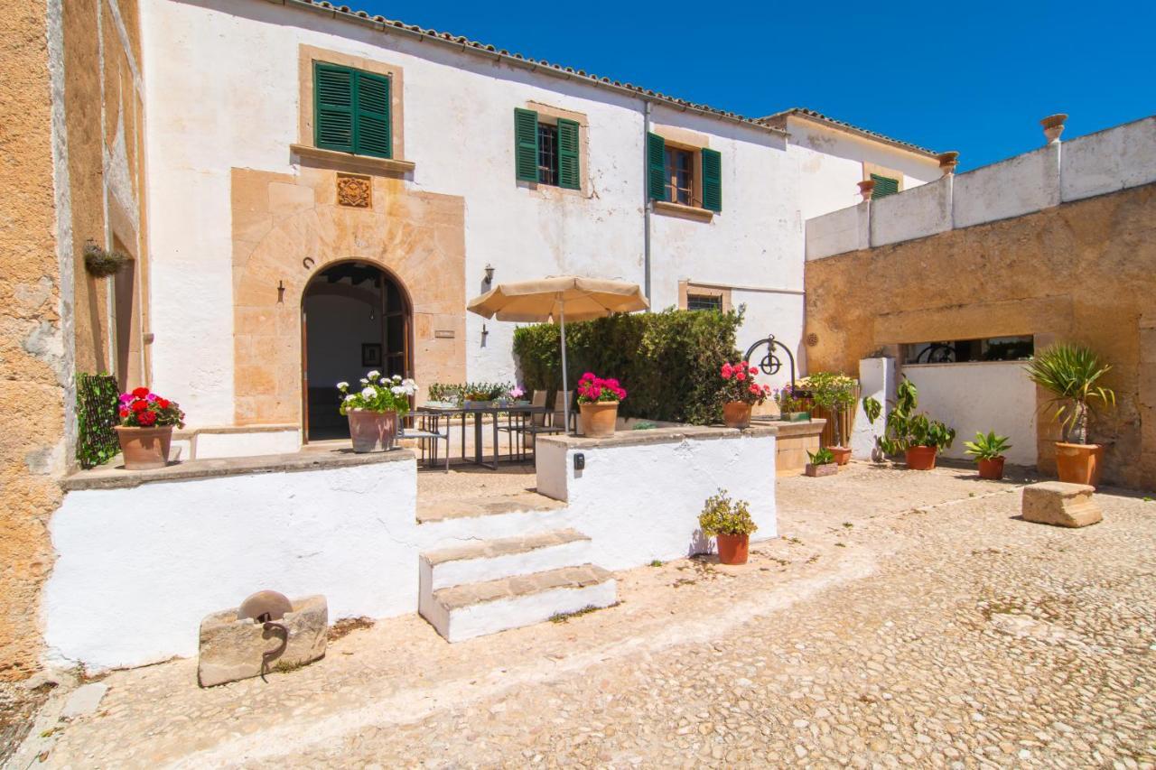Finca Agroturismo Es Pujol Santanyi Luaran gambar