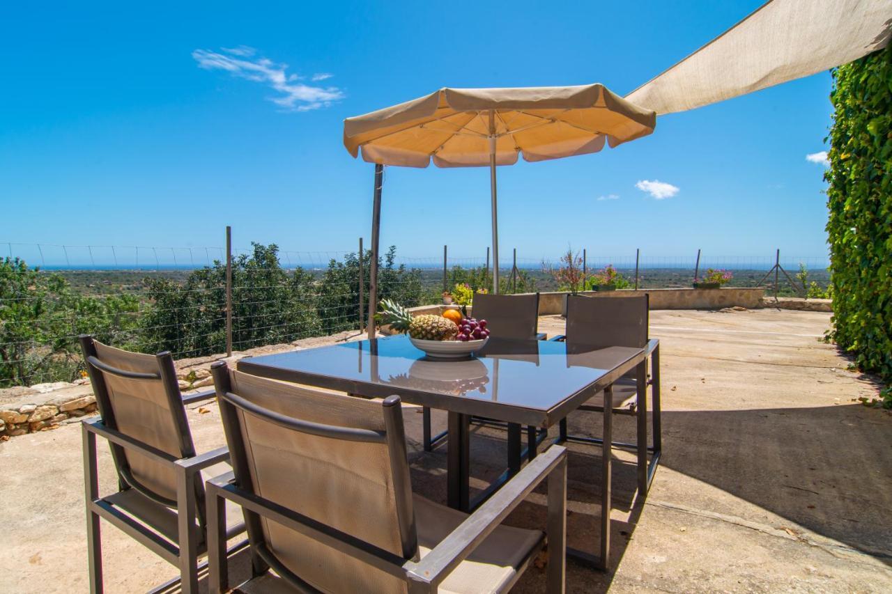 Finca Agroturismo Es Pujol Santanyi Luaran gambar