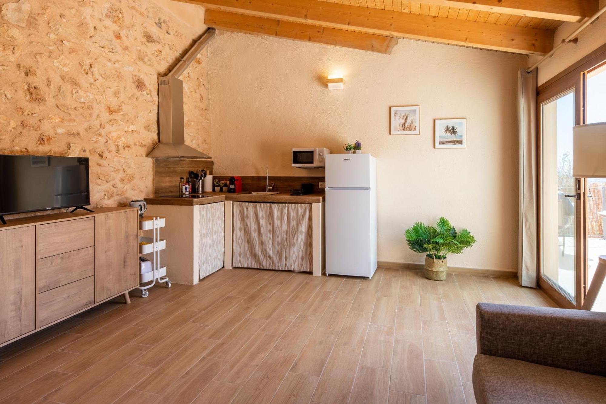 Finca Agroturismo Es Pujol Santanyi Luaran gambar