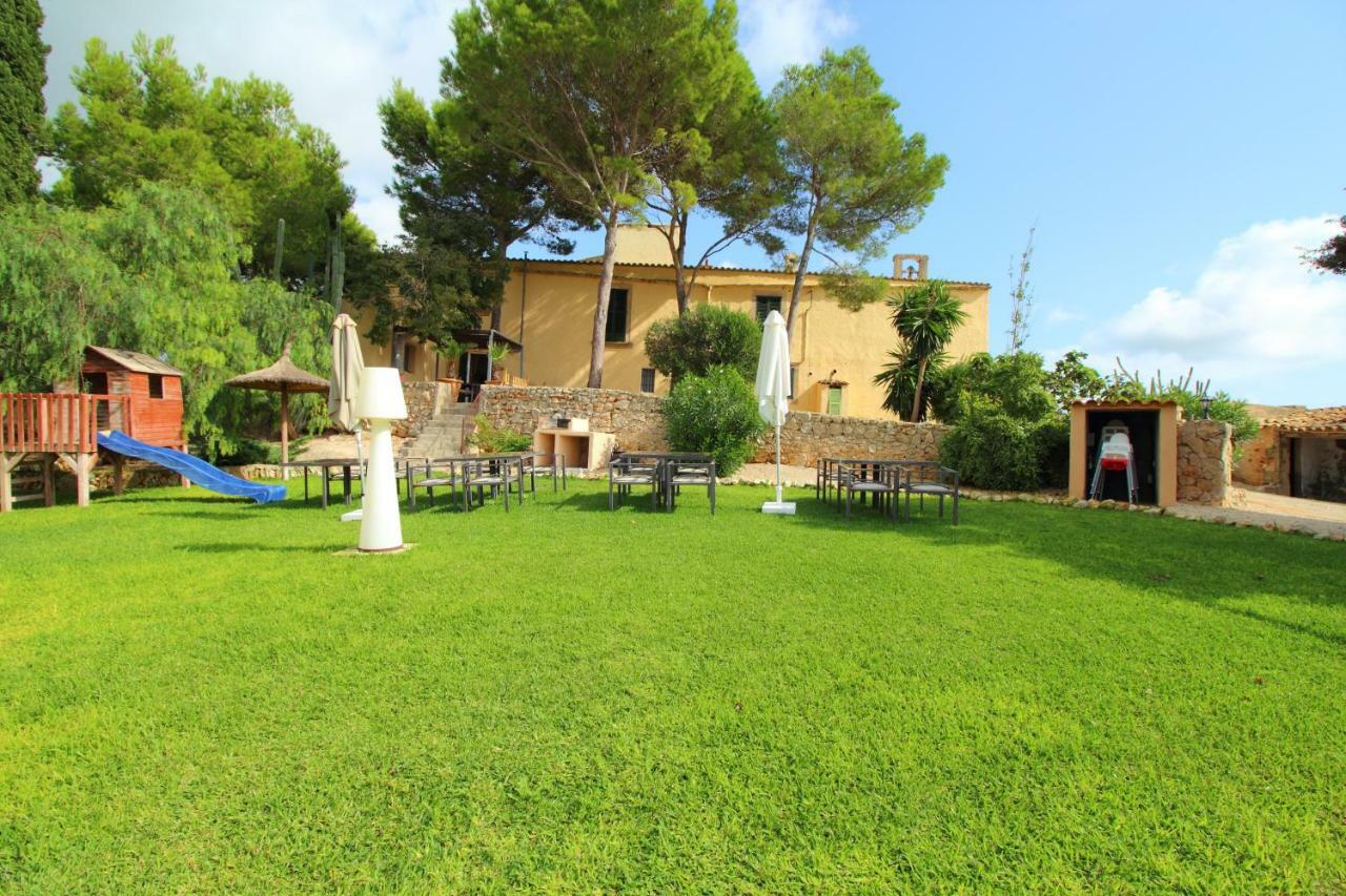 Finca Agroturismo Es Pujol Santanyi Luaran gambar
