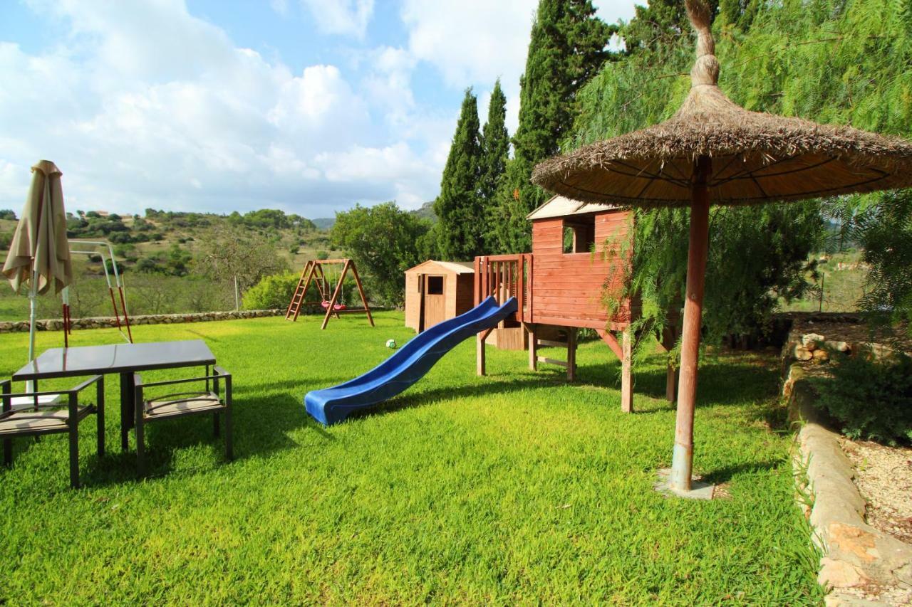 Finca Agroturismo Es Pujol Santanyi Luaran gambar